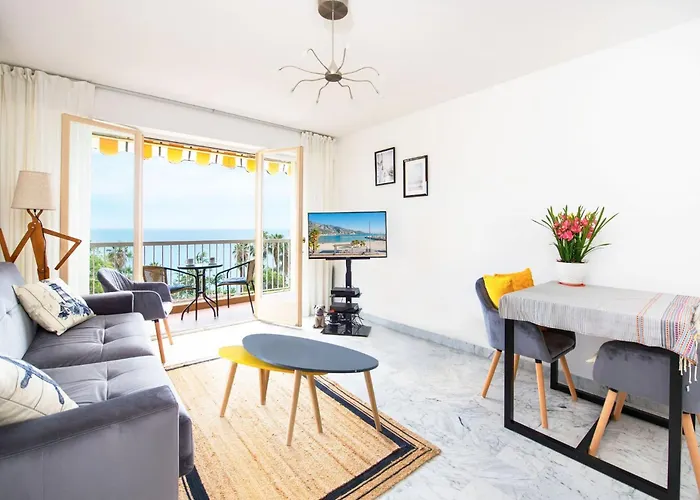 Vina Del Mare, Vue Mer, Terrasse Apartman *