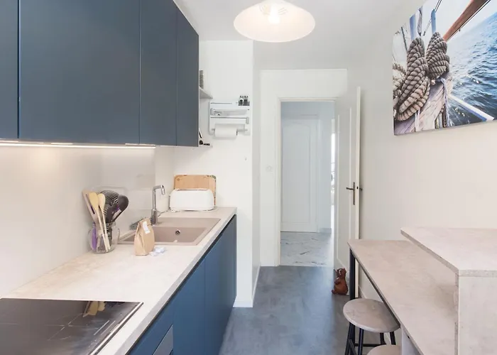 Apartman Vina Del Mare, Vue Mer, Terrasse